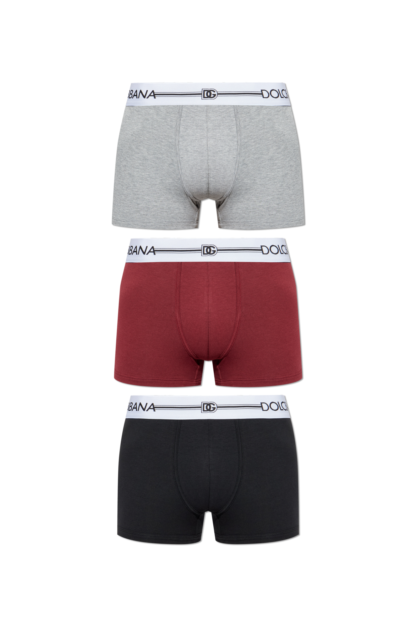 ボクサーパンツ Dolce & Gabbana Coat of arms boxer shorts Dolce & Gabbana Three-pack of boxers | Men's Clothing | Vitkac